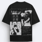 Toji Zenin (Jujutsu Kaisen) Back Printed Oversized T-Shirt 100% Cotton Best print Quality